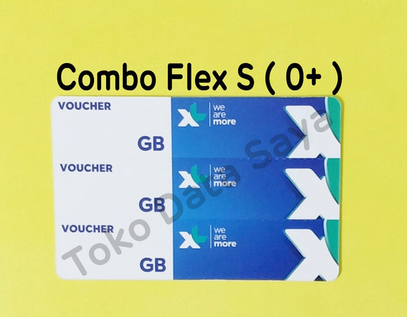 Voucher Kuota Data XL Combo Flex S (0+)